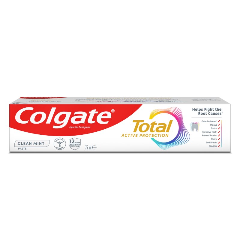 Зубна паста Colgate® Total Активний Захист Чиста М'ята