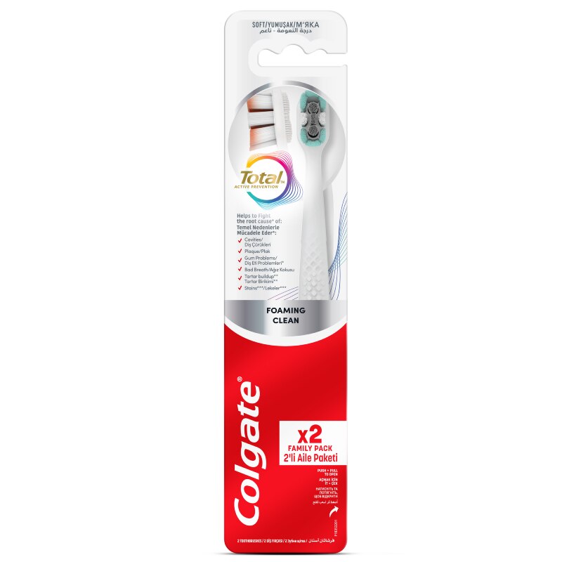 Зубна щітка Colgate Total Активний захист Пінне чищення