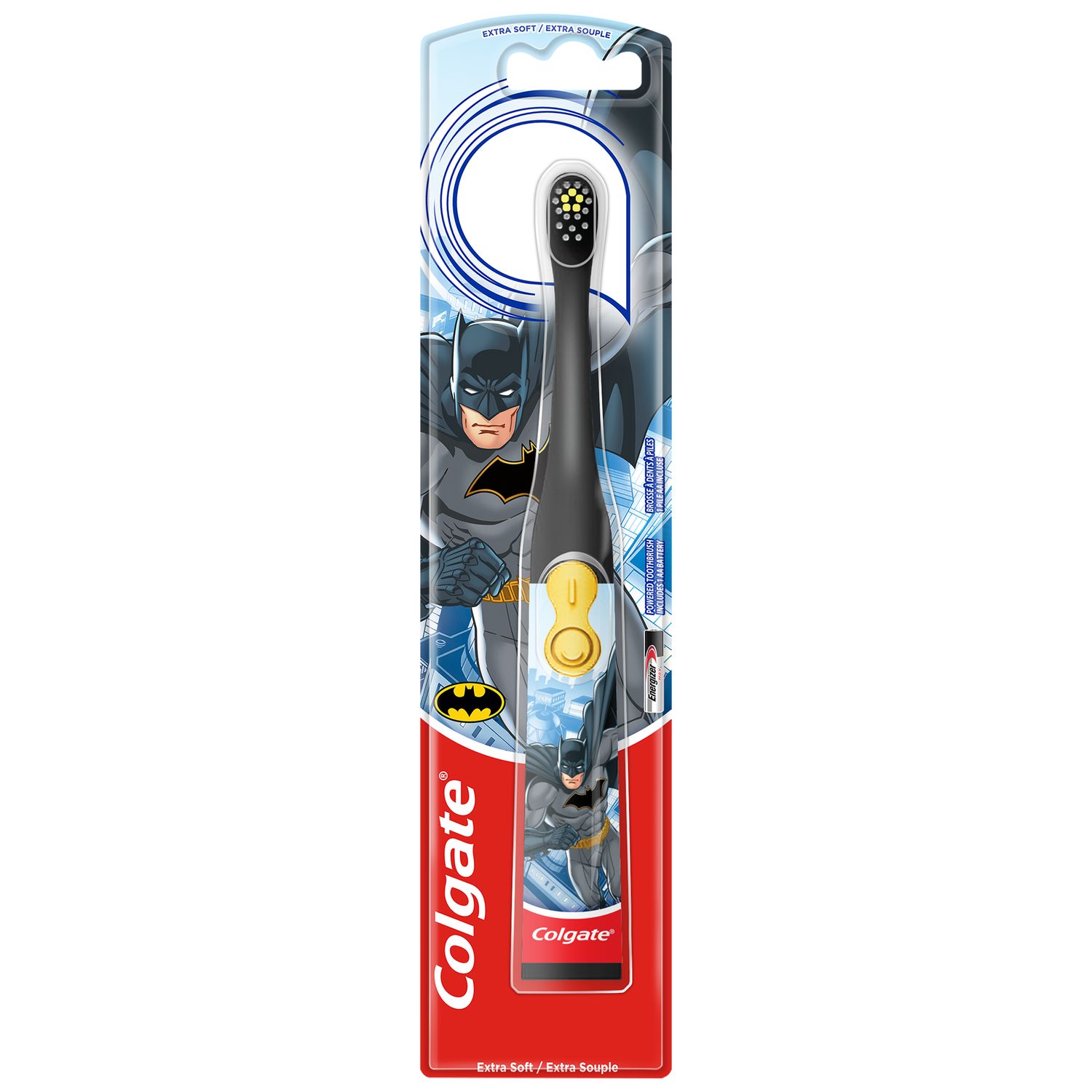Ультразвукова зубна щітка для дітей від 3 років Colgate 360 «Бетмен» на батарейках