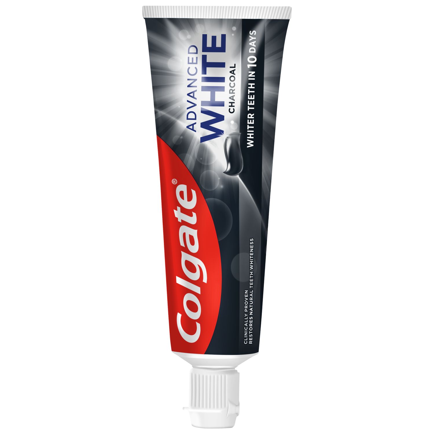 Зубна паста для відбілювання з активованим вугіллям Colgate Advanced White Charcoal