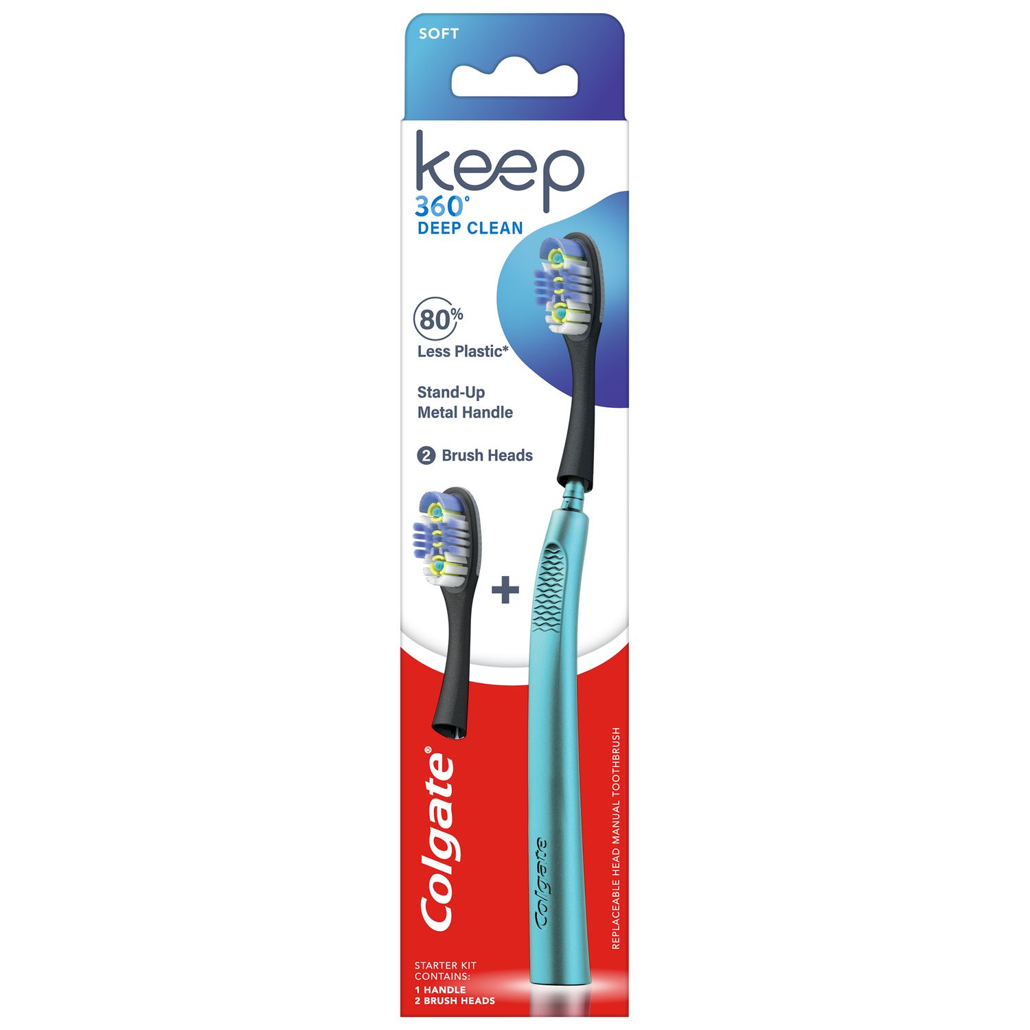 Стартовий набір зубних щіток Colgate Keep 360 Deep Clean