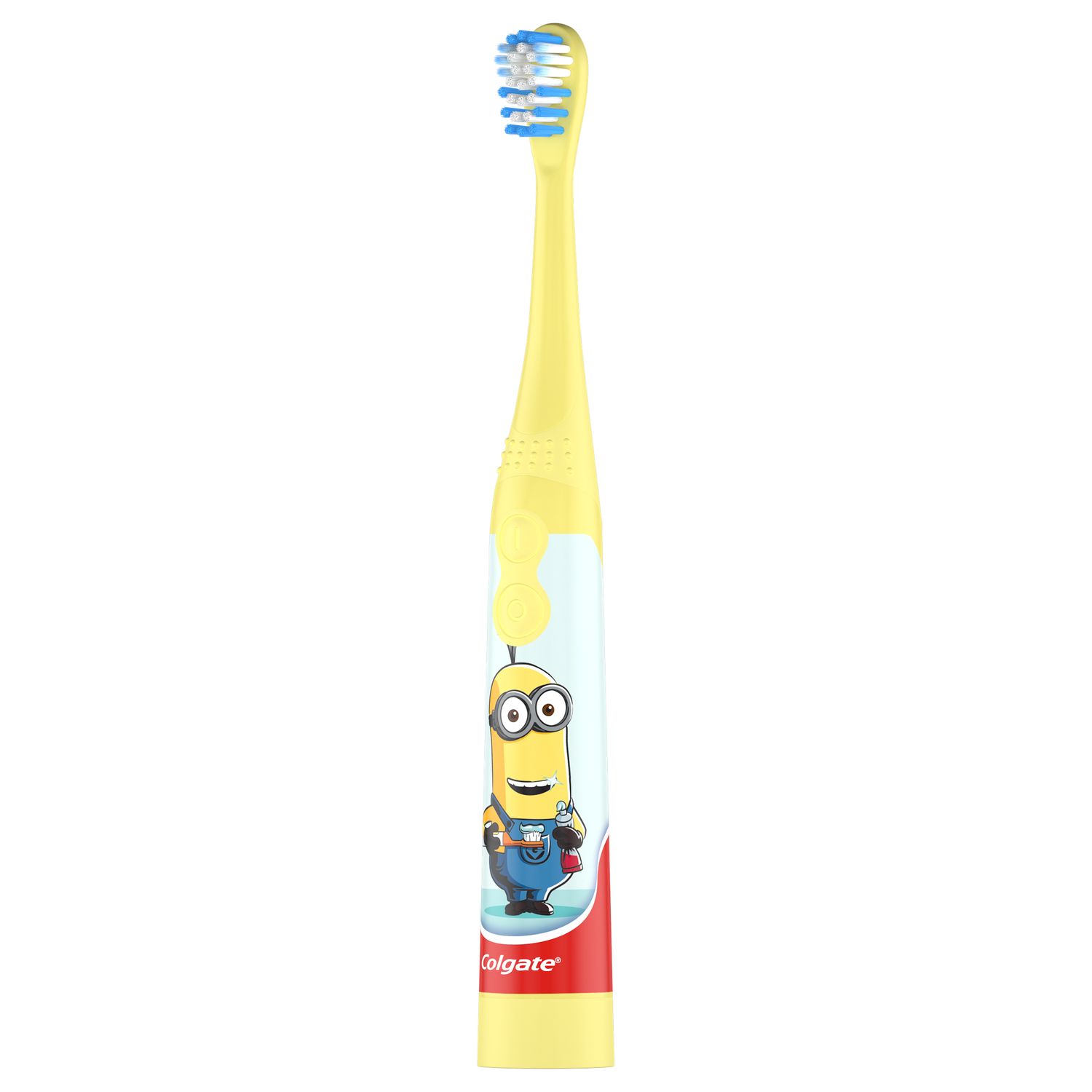 Ультразвукова зубна щітка для дітей від 3 років Colgate 360 «Посіпаки» на батарейках, екстрам’яка