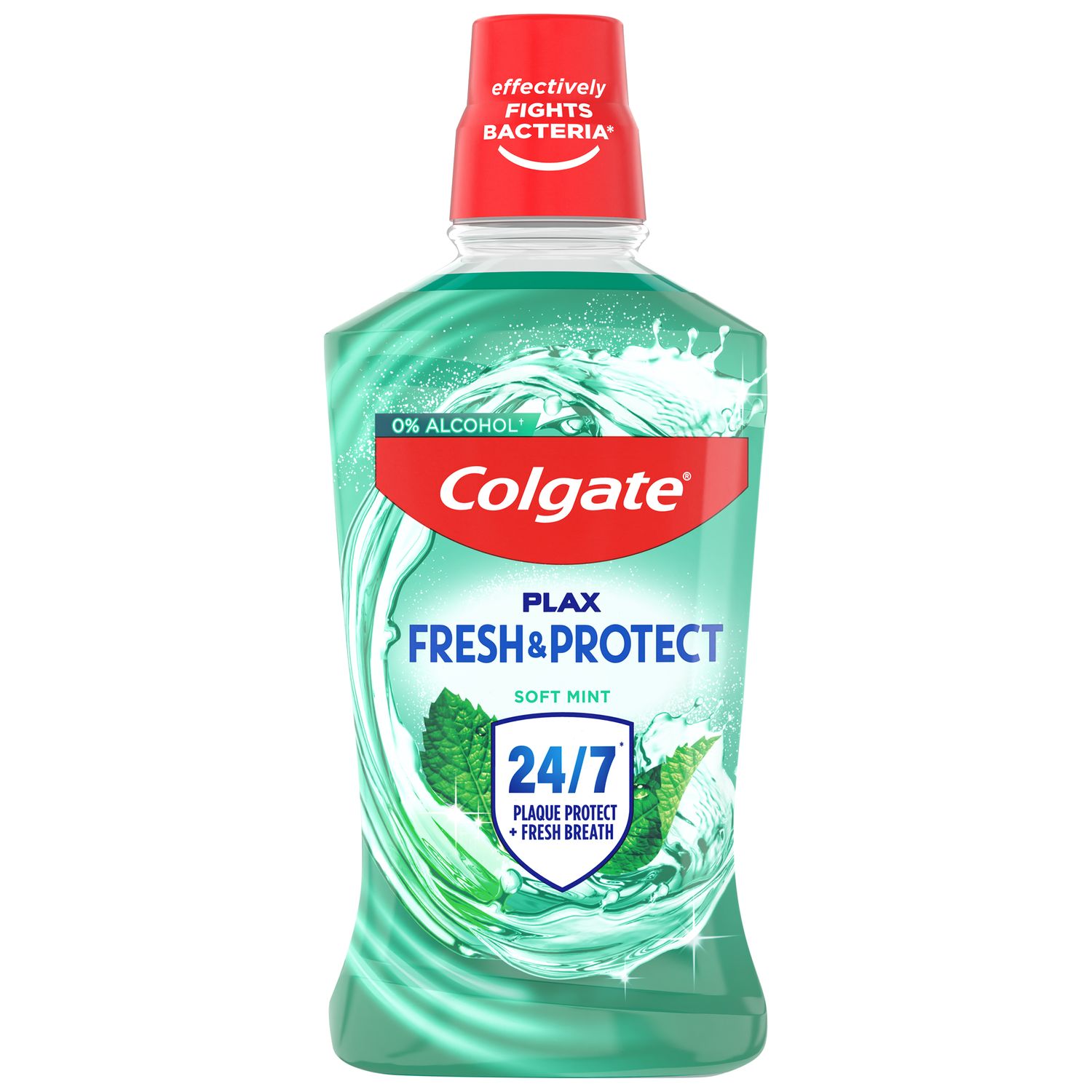 Рідина для полоскання рота Colgate Plax «Ніжна м’ята» без спирту