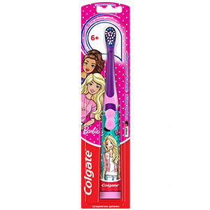 Colgate® Barbie Дитяча Електрична Зубна Щітка, Суперм’яка