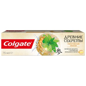 Зубная Паста Colgate Древние Секреты "укрепление Эмали" С Женьшенем И Мятой